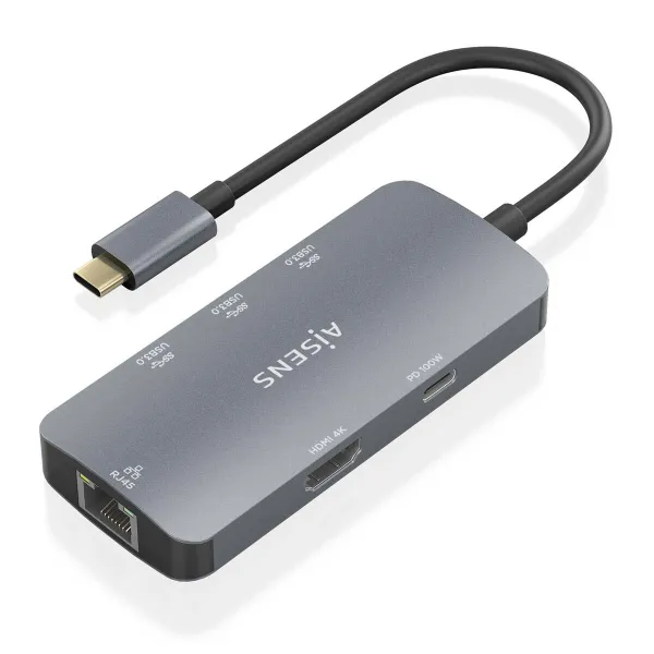 Dockstation Aisens ASUC-6P019-GR