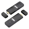 HDMI Adapteris Aisens ASWL-H2K30M001-BK Melns