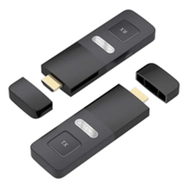 HDMI Adapter Aisens ASWL-H2K30M001-BK Black