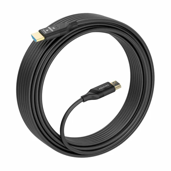 HDMI Cable Aisens A153-0934 Black 15 m