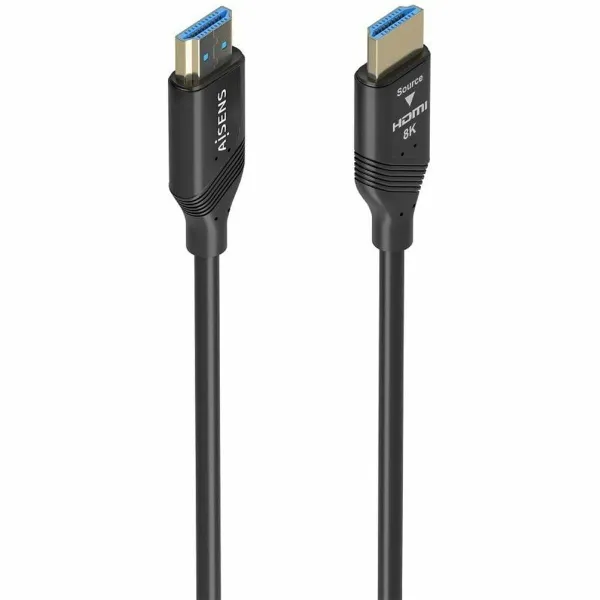 HDMI Cable Aisens A153-0934 Black 15 m