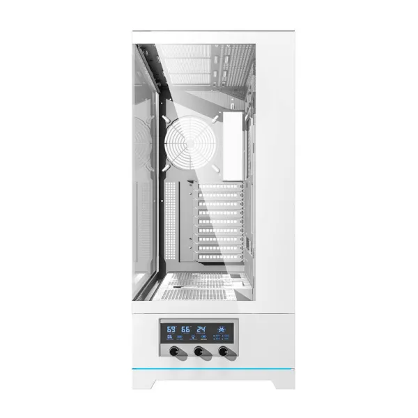 Darkflash DY451L computer case without fans (white)