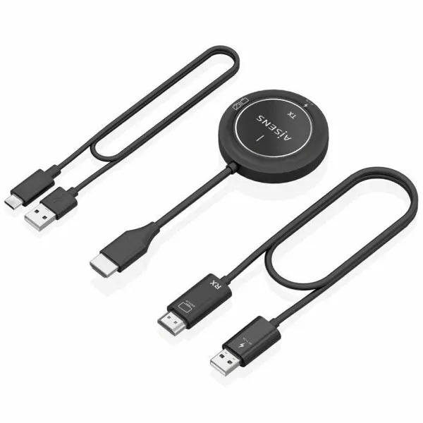HDMI Cable Aisens ASWL-H2K30M002-BK Black