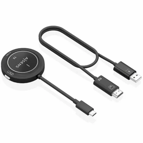 HDMI Cable Aisens ASWL-H2KC30M004-BK Black