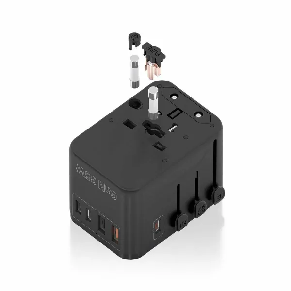 Wall Charger Aisens ASPS-2A3C09-BK Black