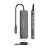 USB Hub Aisens 7 EN 1 Grey 100 W