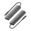USB Hub Aisens 7 EN 1 Grey 100 W