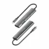 USB Hub Aisens 7 EN 1 Grey 100 W