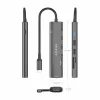 USB Hub Aisens 7 EN 1 Grey 100 W