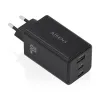 Wall Charger Aisens GAN Black 100 W
