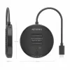 Charging base Aisens DOUBLE BAY Black 50 W