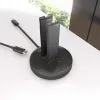 Charging base Aisens DOUBLE BAY Black 50 W