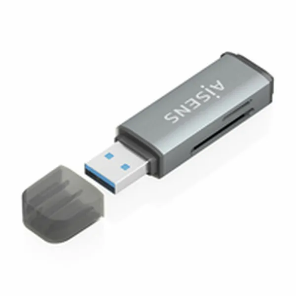 Card Reader Aisens ASCR-2A09-GR Grey