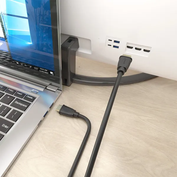 HDMI Cable Aisens A150-0958 Black 1 m