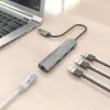 USB Centrmezgls Aisens ASUC-4P034-GR Pelēks
