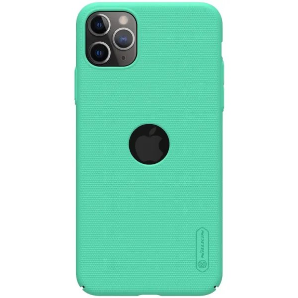 Nillkin Super Frosted Shield - Case for Apple iPhone 11 Pro z wyciêciem na logo (Mint Green)