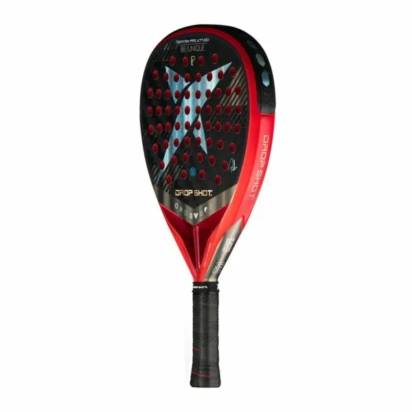 Padelmaila Drop Shot Canyon Pro Attack Musta