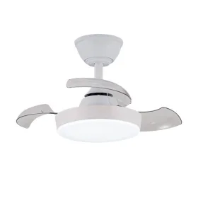 Laeventilaator CristalRecord Valge Ø 55 cm