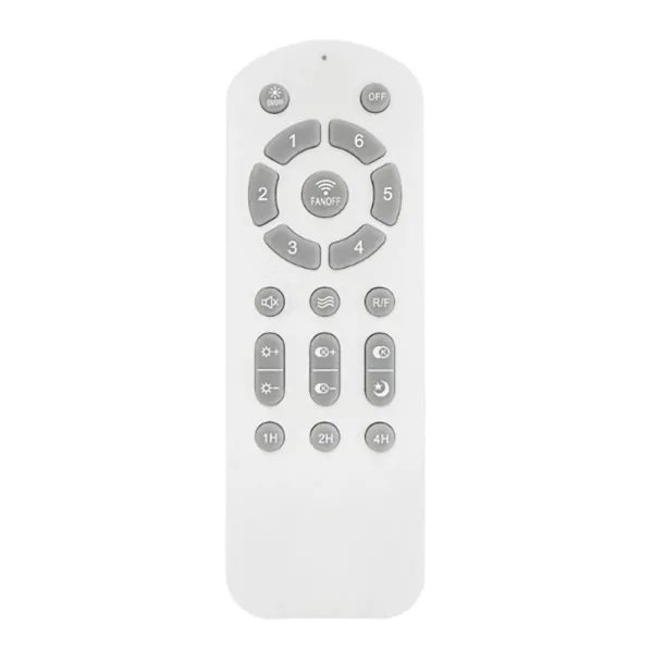 Plafondventilator CristalRecord Balts Ø 55 cm