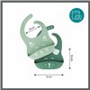 Bib Babymoov A007608 Green Silicone (2 Units)