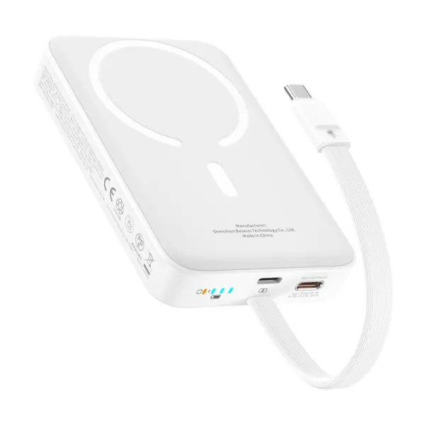 Baseus Mini 10000mAh 30W Magnetic Powerbank (white) Bayern Edition