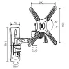TV Mount TM Electron 25 kg 10"-32