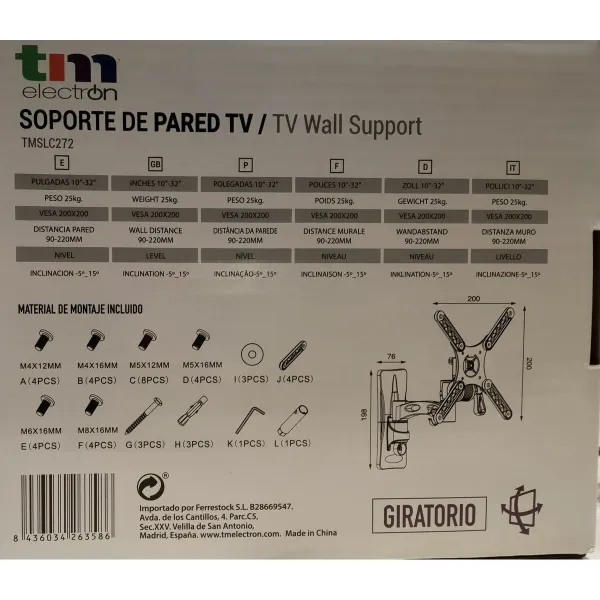 TV Mount TM Electron 25 kg 10"-32