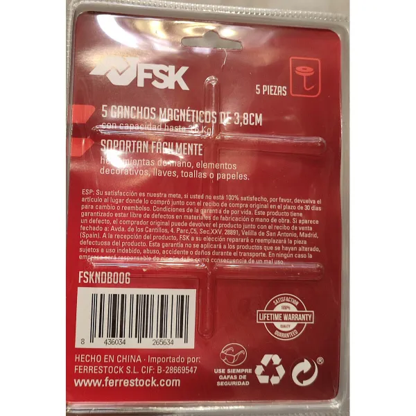 Hook for hanging up Ferrestock Magnetic