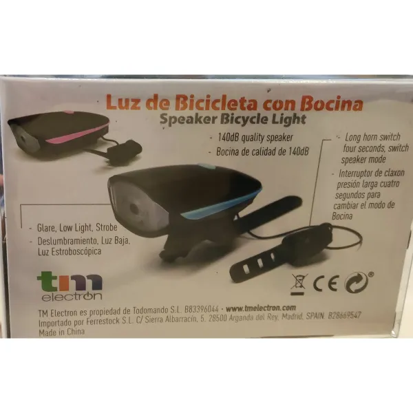 LED Bicycle Torch TM Electron Pink