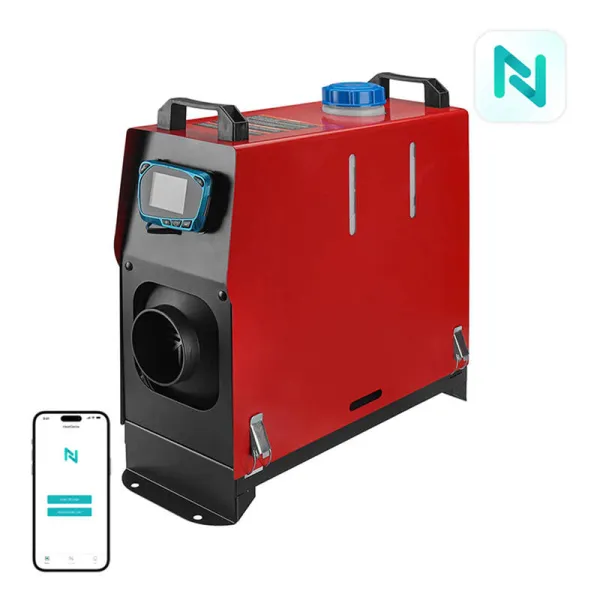 Parking heater Blitzwolf BW-AH-V1-BT, 5kw, 12V, app-controlled with standard banana interface + Bluetooth