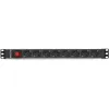 Schuko 19" 8 Way Multi-socket Adapter Salicru SPS 8F PDU SCH/SCH 1,5 m (1,5 m)