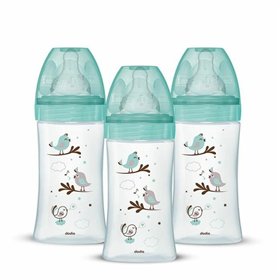 Set of baby's bottles Dodie 3 uds