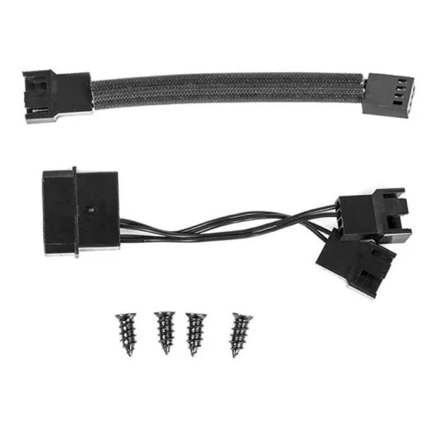 Вентилятор в корпусе Nox-Xtreme H-Fan LED Ø 12 cm