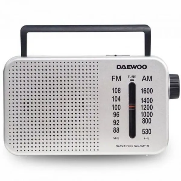 Transistorraadio Daewoo DW1122 Hõbe
