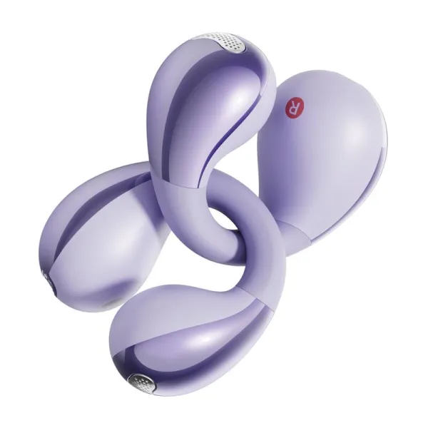 QCY Crossky Clip C30 headphones (purple)