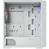 ATX semi-tornikotelo Hiditec H2 Air Valkoinen