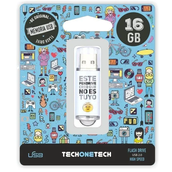 USB Zibatmiņa Tech One Tech TEC4007 16 GB
