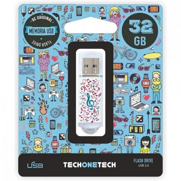 USB atmintukas Tech One Tech TEC4003-32 32 GB