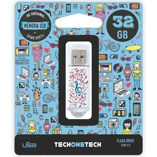 USB atmintukas Tech One Tech TEC4003-32 32 GB