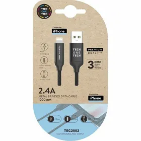 Valgustuskaabel Tech One Tech TEC2002 1 m Must