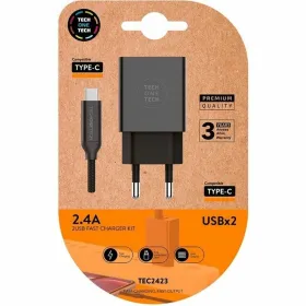 Seinälaturi Tech One Tech TEC2423 Musta
