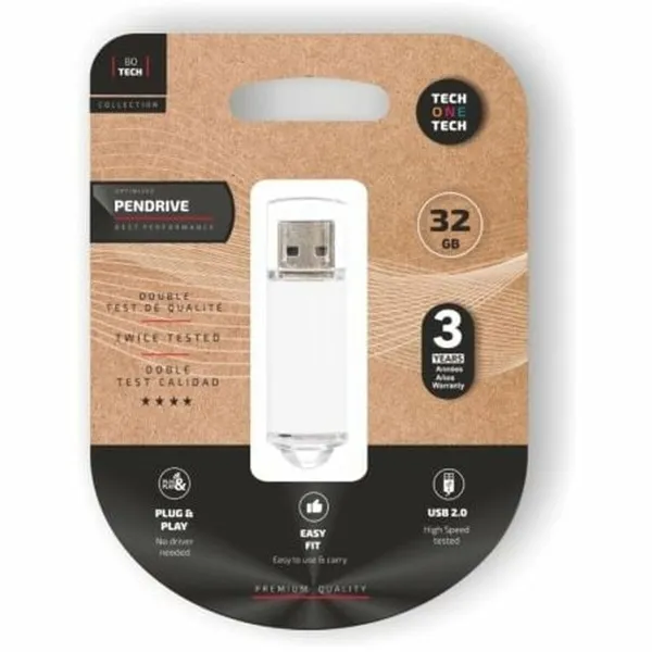 USB atmintukas Tech One Tech TEC3007-32 32 GB