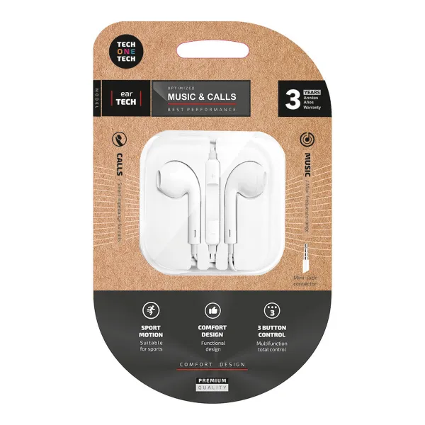 Kõrvaklapid Mikrofoniga Tech One Tech TEC1001