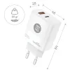 Seinalaadija + USB-C kaabel Tech One Tech TEC2273