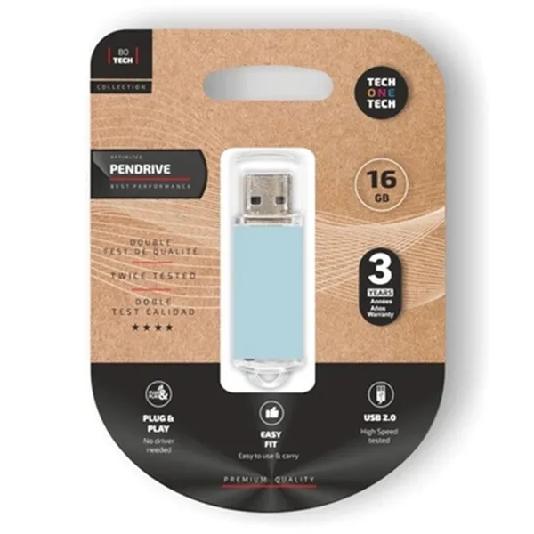 Atmintukas Tech One Tech TEC3010-16 Mėlyna 16 GB