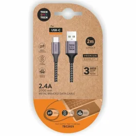 USB A uz USB-C Kabelis Tech One Tech TEC2023 2 m