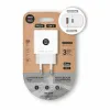 Sienas Lādētājs Tech One Tech TEC2270 Melns