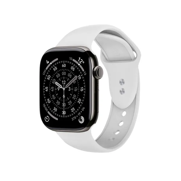 Crong Liquid - Apple Watch Band 44/45/46/49 mm (White)