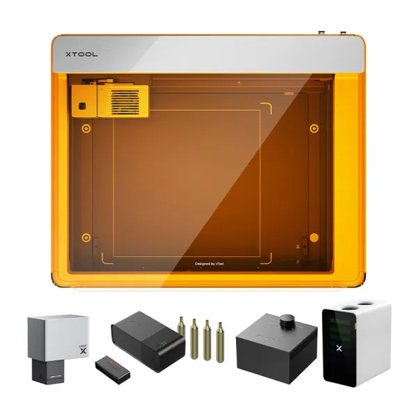 Laser engraving machine 4-in-1 xTool M1 Ultra 20W - Deluxe set