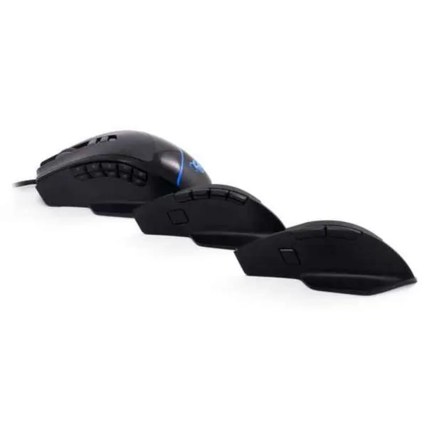 Gaming Mouse CoolBox ProSwap Black Modular RGB
